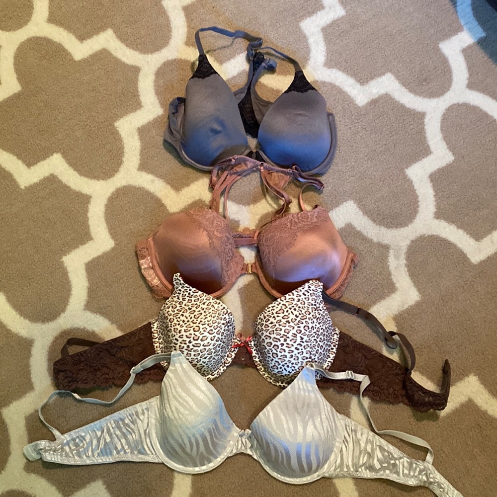 Bras, sz 36 B, Auden & Maidenform